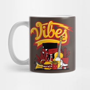 Vibes Midas Gold Sneaker Art Mug